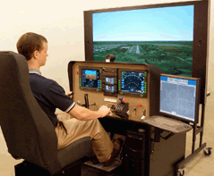 G1000 Simulator rent California Frasca Mentor Elite Simulation